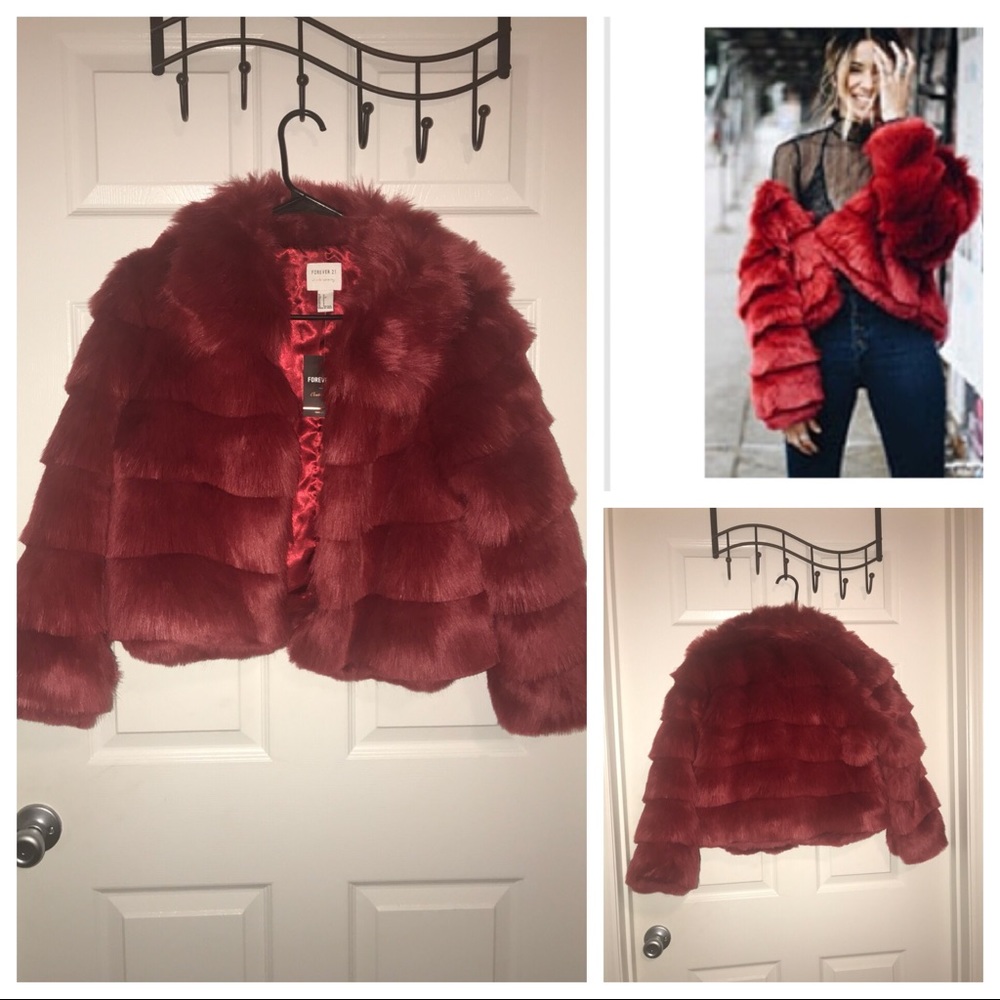 Faux Fur Coat